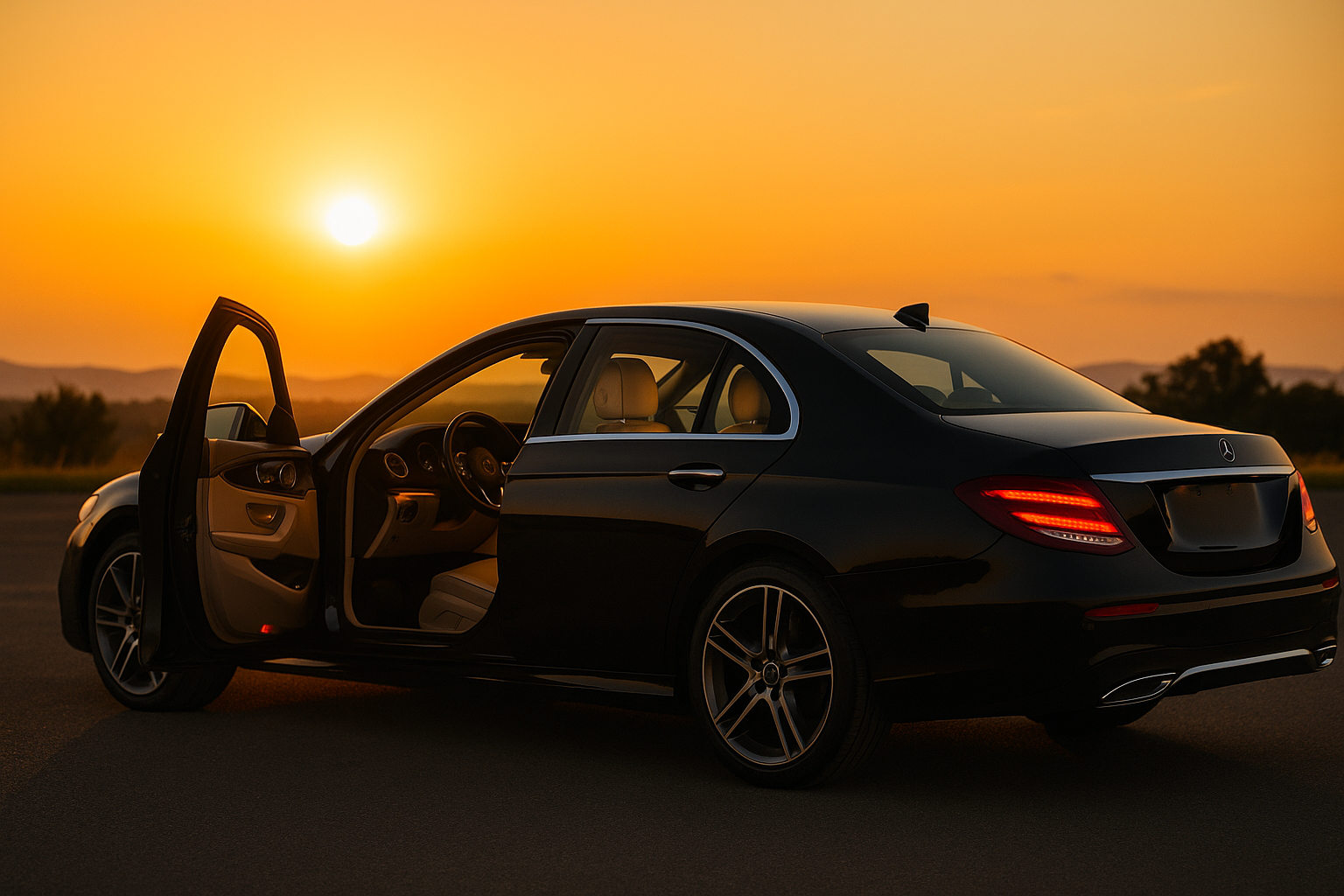 Luxury executive car